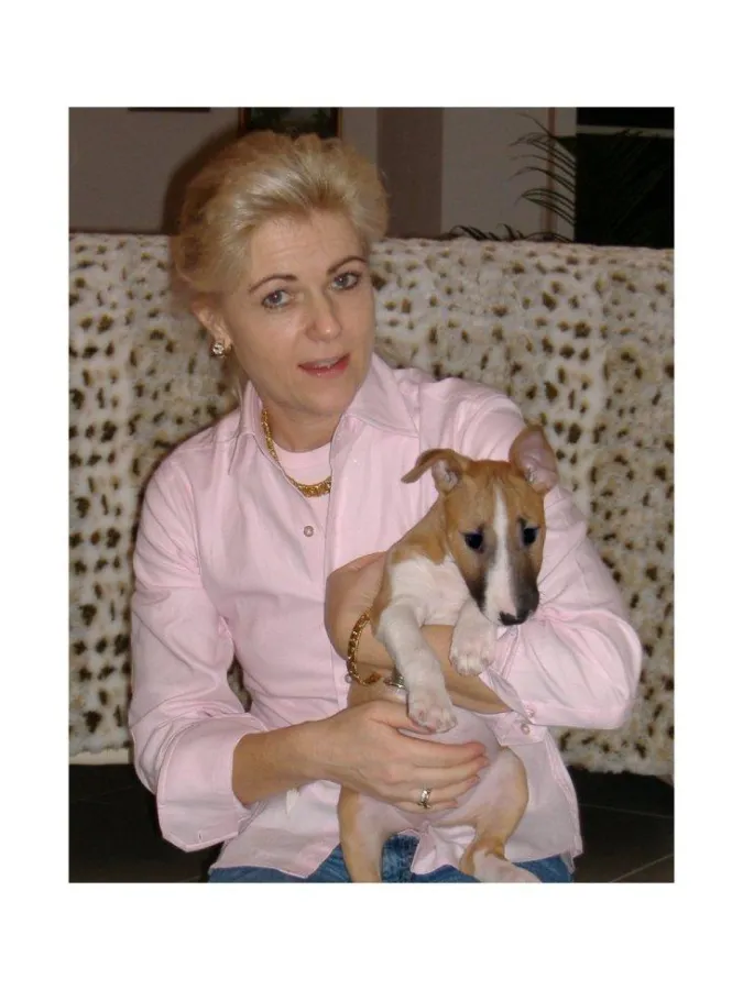 Ina Müller mit einem ihrer Zöglinge