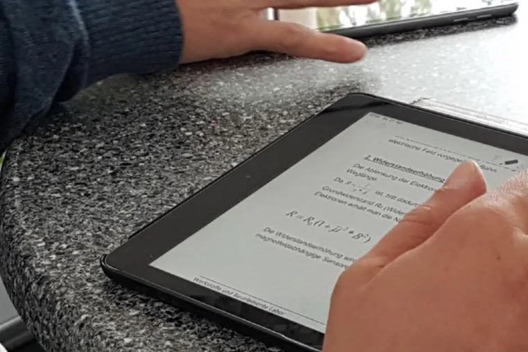 Bild: iPads im Fernstudium