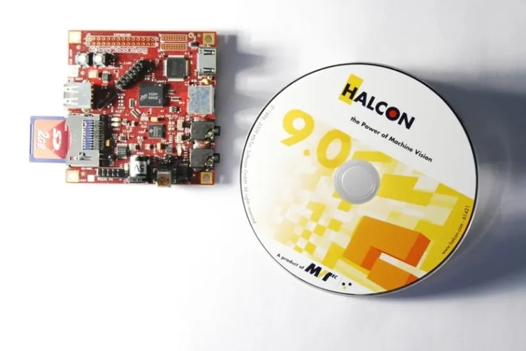 Bild: HALCON Embedded läuft auf dem Beagle Board