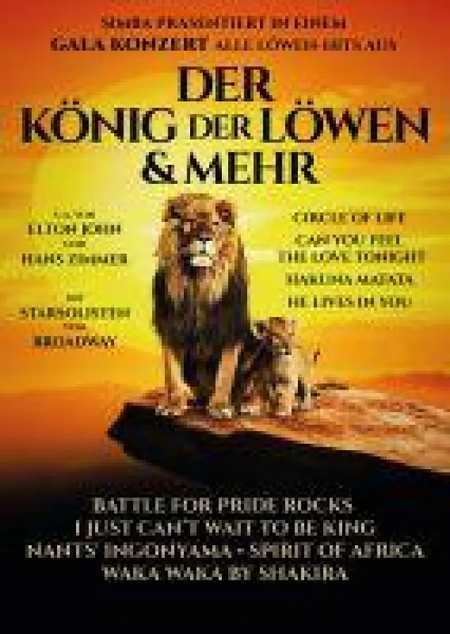 07.03.2020, Herkulessaal der Residenz München - Der König der Löwen