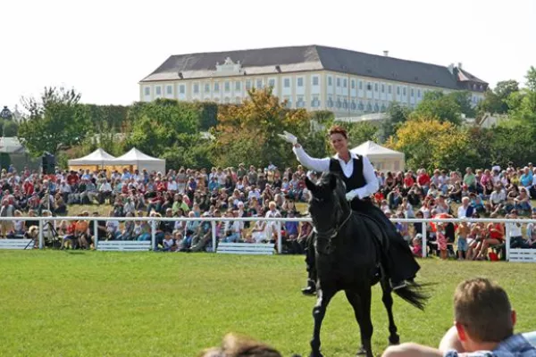 Bild: Animalische Fest-Spiele auf Schloss Hof: das Festival der Tiere am 26. August 2012