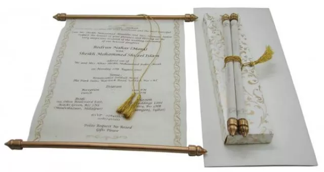 Die Schriftrolle Medina - die Vollendung der perfekten Hochzeit Bild: Die Schriftrolle Medina - die Vollendung der perfekten Hochzeit