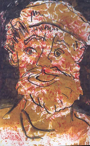 Bild: Ausstellungseröffnung/Einladung: Wilfrid Polke „Farben und Verse“ - 23.07.2005, Galerie KIR, Oberhausen