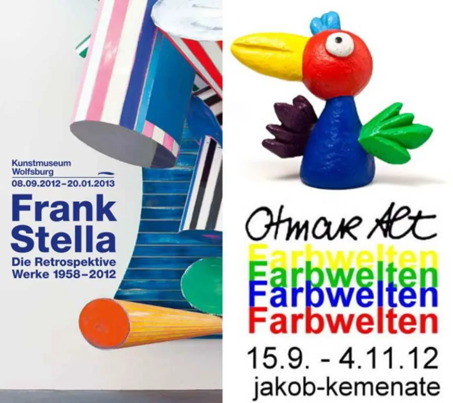 Frank Stella Kunstmusuem Wolfsburg, Otmar Alt jakob-kemenate Braunschweig