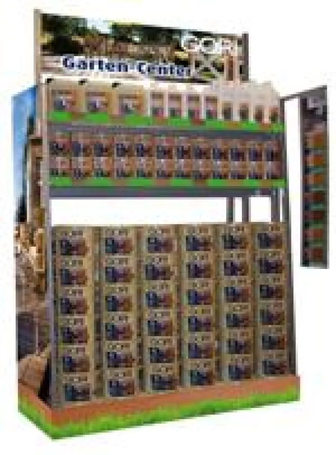 Alles fürs Gartenholz auf kleiner Fläche: Gori Garten-Center.