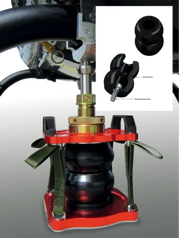 Bild: Kein Biegen und Brechen: TUBUS Dämpfer beim Helikopter-Transport