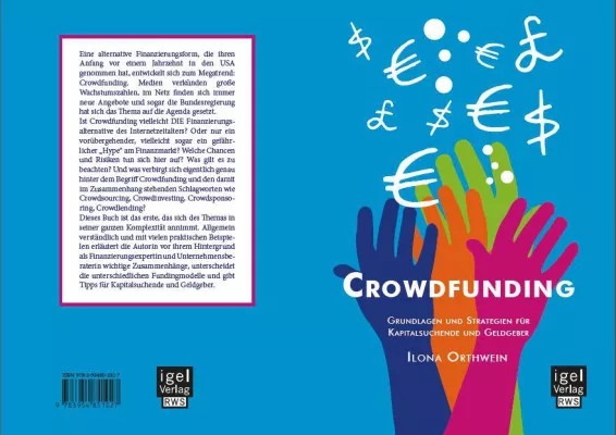 Bild: Druckfrisch: Praxisbuch Ratgeber rund um das Thema Crowdfunding