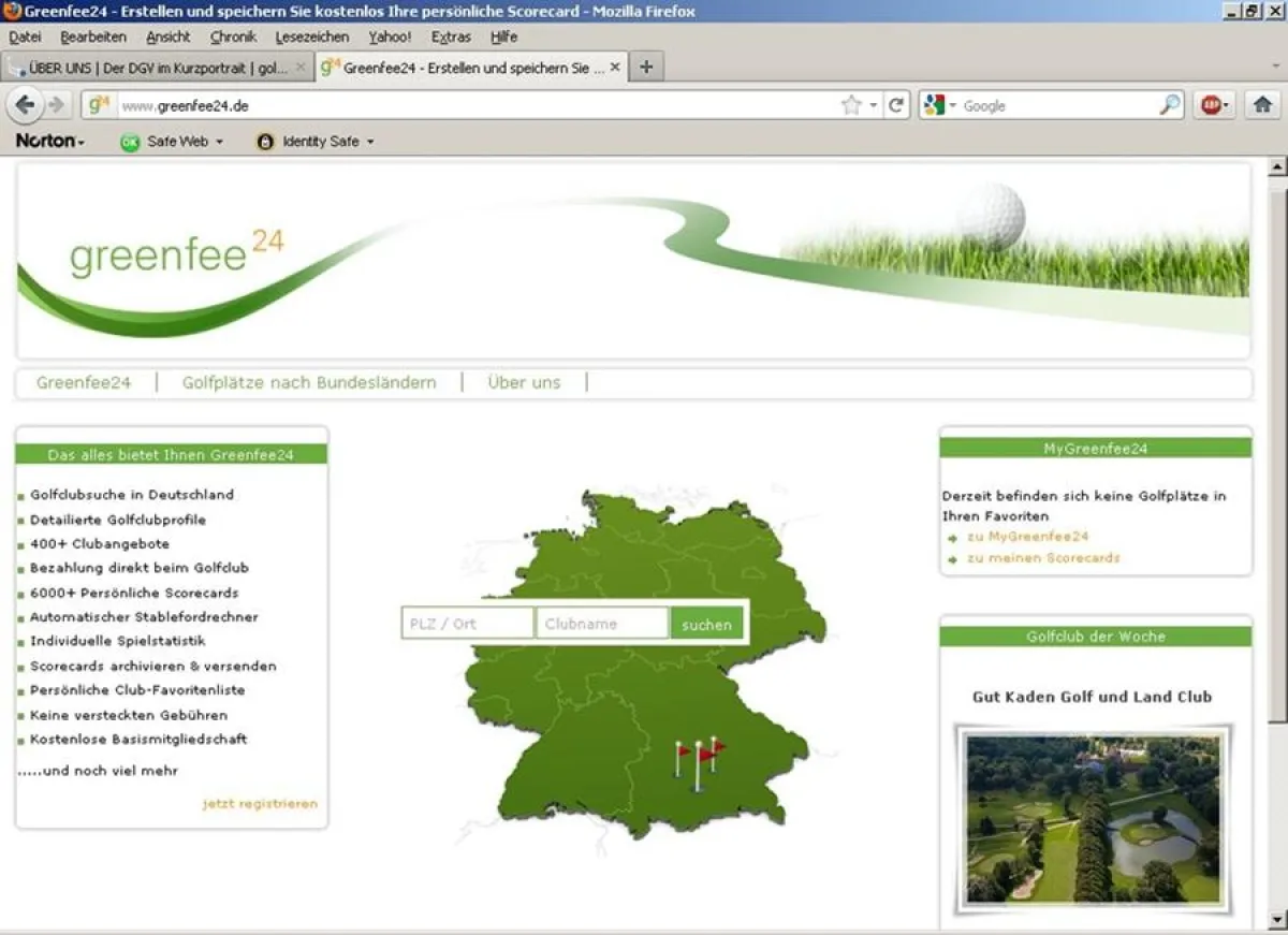 greenfee24 - Golfclubsuche