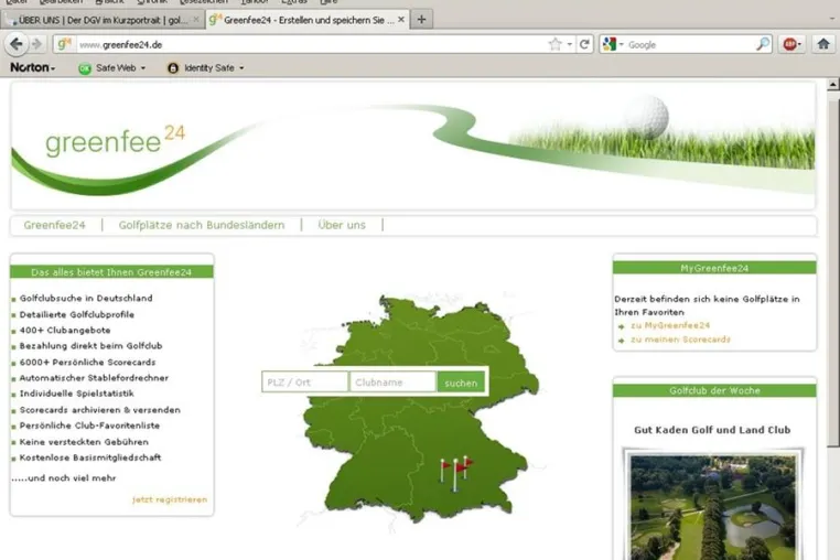 Bild: greenfee24 – Das erste “One-Stop-Golf”-Portal geht live