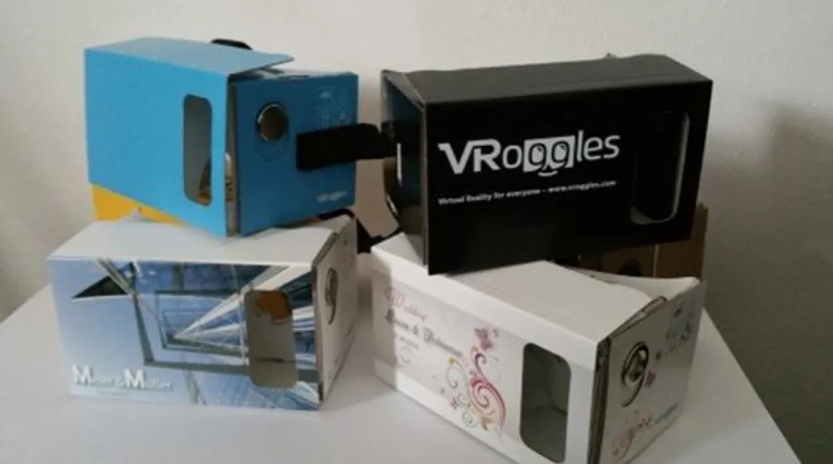VRoggles: die individualisierbare VR-Brille für jedermann von World of VR entwickelt.