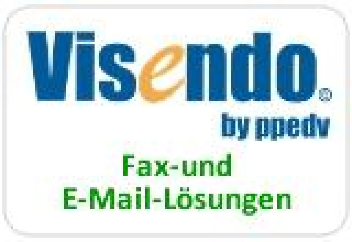 Visendo Fax und Email