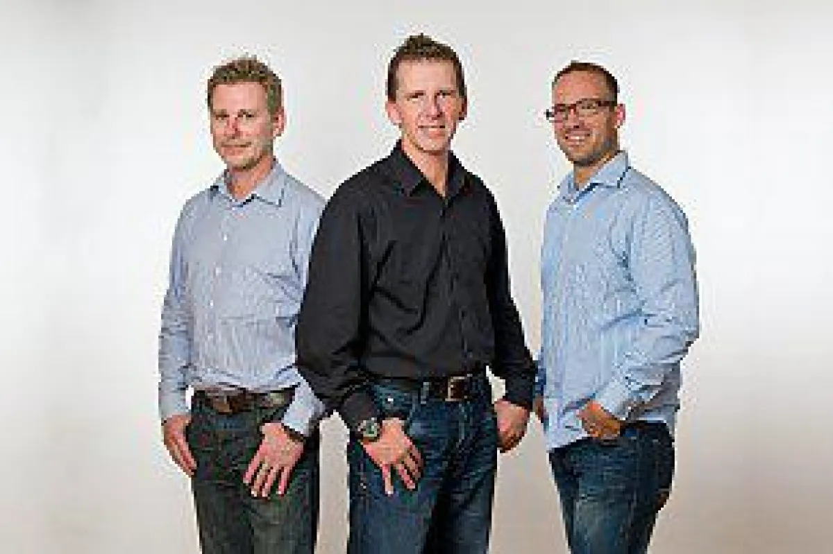 Die Macher von FitnessNavi: Thomas Bösch, Frank Bösch und Oliver Zunk