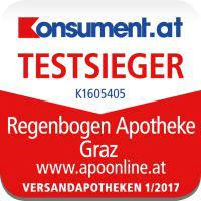 Bild: APOonline.at ist Testsieger und damit die beste Versandapotheke Österreichs