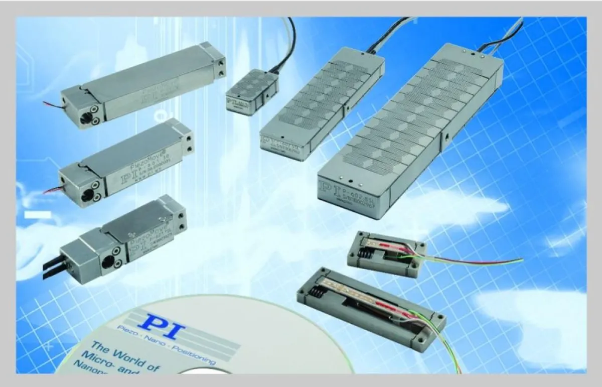 Hebelaktoren decken die Integrationsstufe zwischen vorgespannten Stapelaktoren und kompletten, mehrachsigen Stelltischen ab.