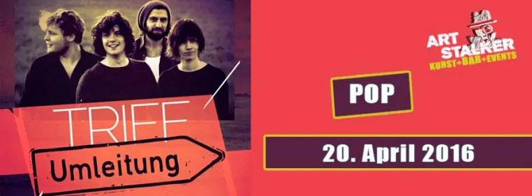 Die Band Umleitung live im ART Stalker – Pop Konzert Bild: Die Band Umleitung live im ART Stalker – Pop Konzert