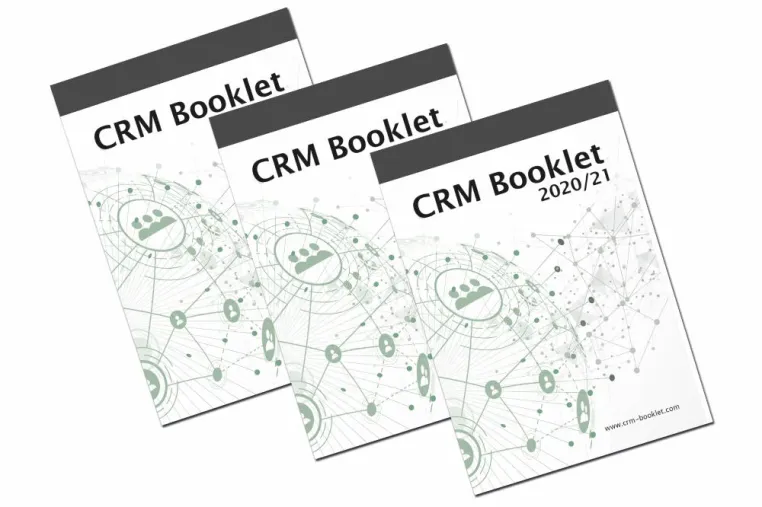 CRM Booklet 2020/21 – Anbieter, Systeme und Module - Kostenlos für Anwender Bild: CRM Booklet 2020/21 – Anbieter, Systeme und Module - Kostenlos für Anwender