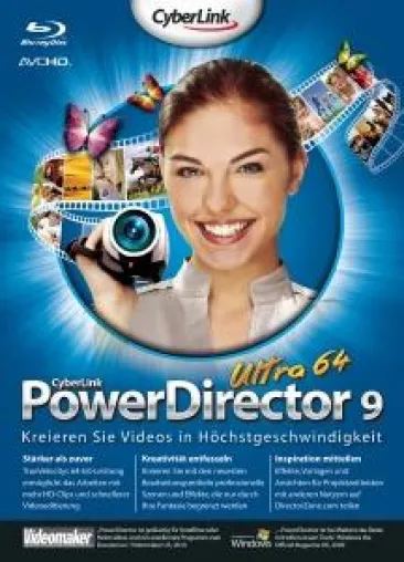 CyberLink bringt PowerDirector 9 heraus Bild: CyberLink bringt PowerDirector 9 heraus