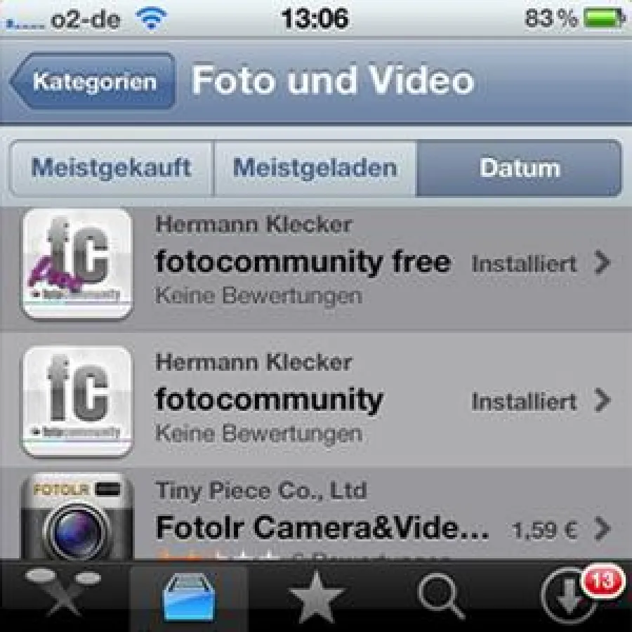 fotocommunity für iOS und Android