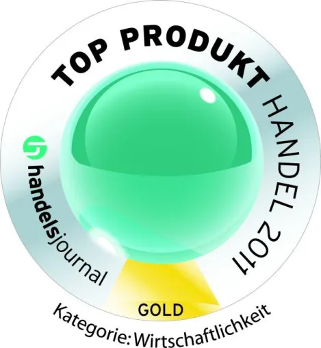 Bild: Goldmedaille für Futura4Retail Warenwirtschaft und Kassensystem