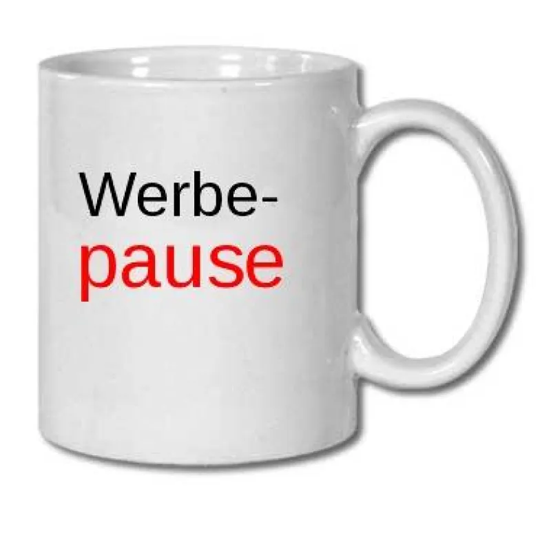 Werbe-Tasse
