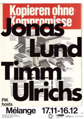 Bild: Jonas Lund / Timm Ulrichs / MÉLANGE zu Gast im PiK