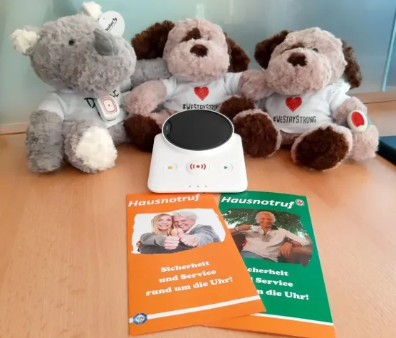 Bild: Hausnotrufdienst mit besonderem Service während der "Corona-Zeit"