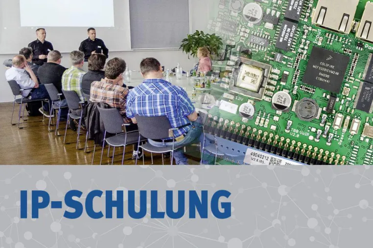 Fortbildung bei Behnke: Inhouse-Schulung zum Thema IP Bild: Fortbildung bei Behnke: Inhouse-Schulung zum Thema IP