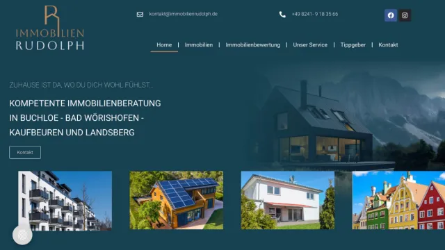 Bild: Immobilien Rudolph Matthias Rudolph e.K - Ihr ausgezeichneter Immobilienmakler in Buchloe und Umgebung