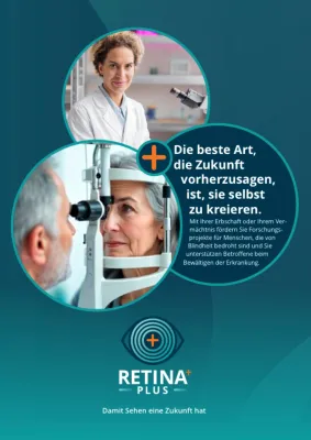 Bild: Damit Sehen eine Zukunft hat – Nachlass zugunsten Organisationen wie RetinaPlus e.V.