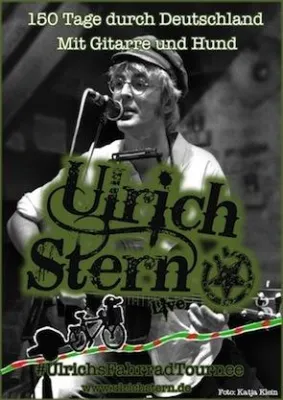 Bild: Auf FahrradTournee – Berliner Liedermacher Ulrich Stern radelt 5 Monate durch Deutschland