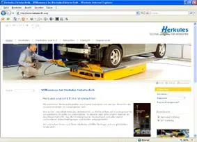 Bild: Relaunch Herkules Hebetechnik mit neuem Webdesign und SOLVA-CMS