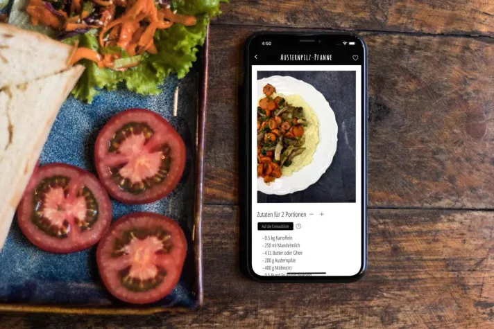 Bild: Eigene Rezepte-Apps kostenfrei für Influencer & Blogger