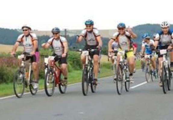 Bild: 12. Frankenwald-Radmarathon am 3. August 2014