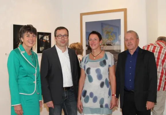 Bild: Europäische Metropolregion Nürnberg: Gleich zwei Bürgermeisterinnen eröffneten die Ausstellung in Bayreuth
