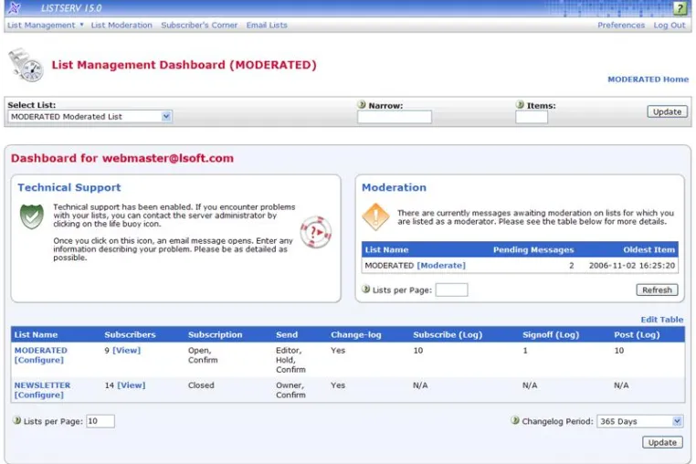 L-Soft stellt die nächste Generation des Mailinglisten-Klassikers LISTSERV® vor Bild: L-Soft stellt die nächste Generation des Mailinglisten-Klassikers LISTSERV® vor