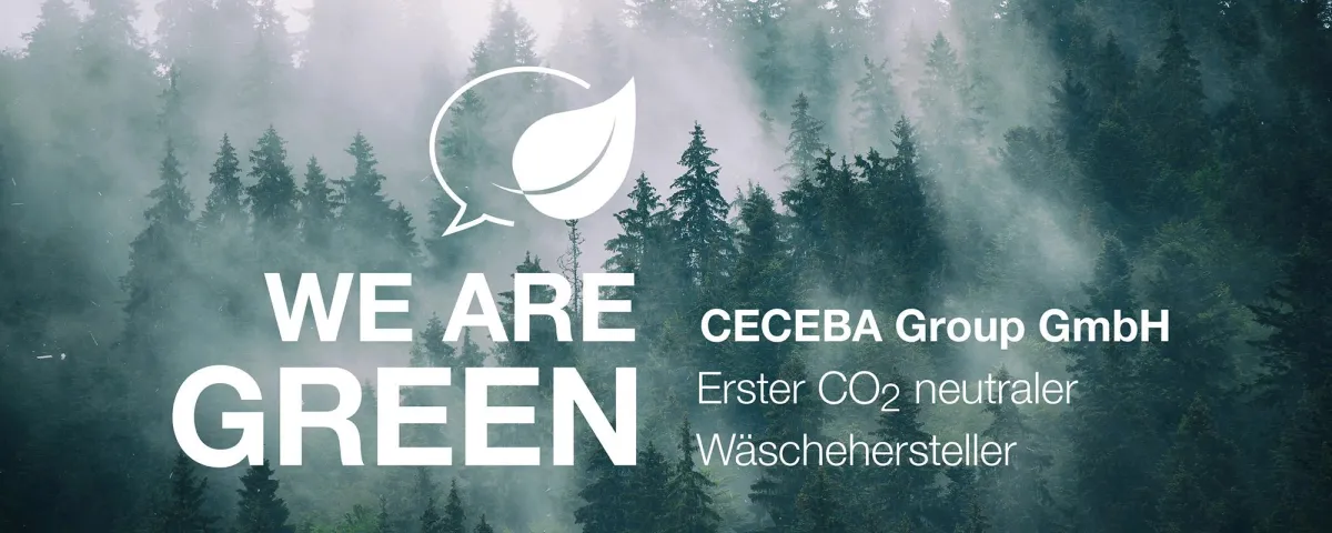 CECEBA Group, erster CO2-neutraler Wäschehersteller