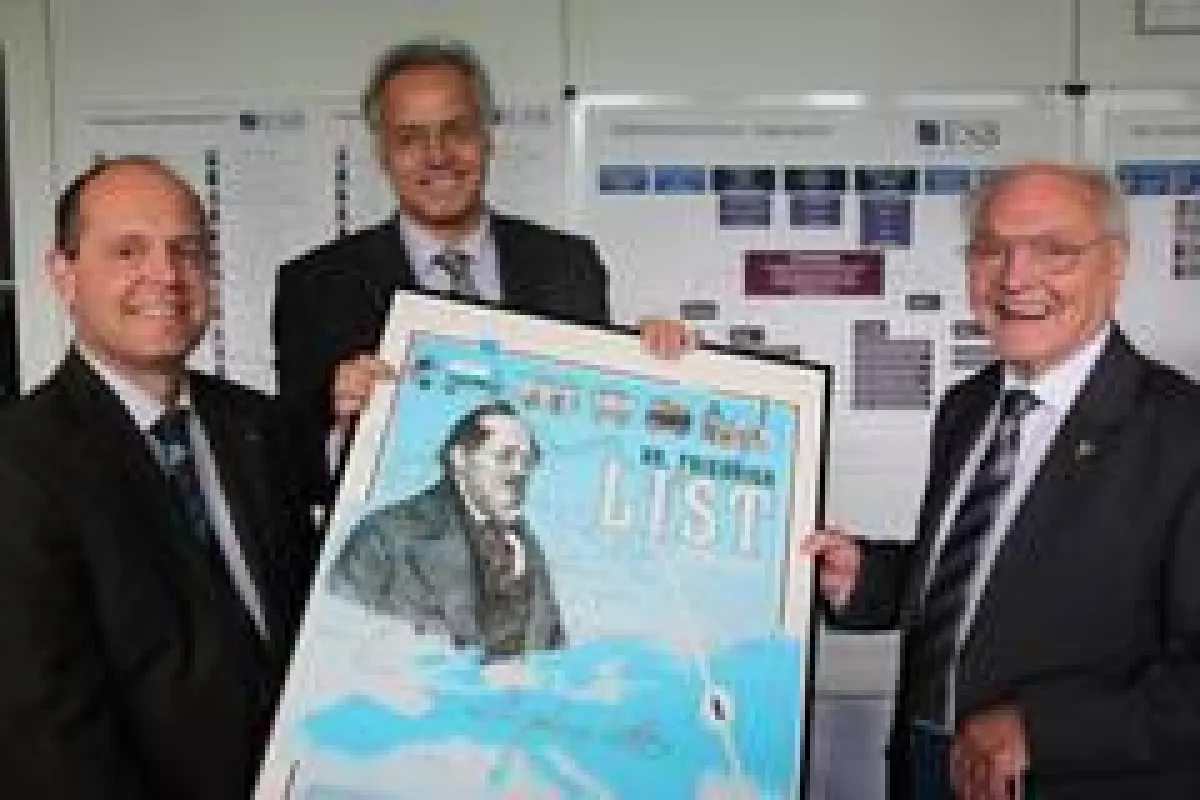 Prof. Dr. Stephan Seiter, Dr. Werner Ströbele Prof. Dr. Dr. Eugen Wendler (v.l.n.r.)