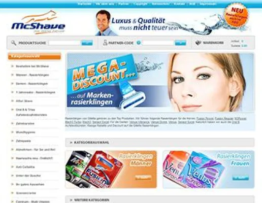 Bild: McShave: Umsatzplus durch Usability