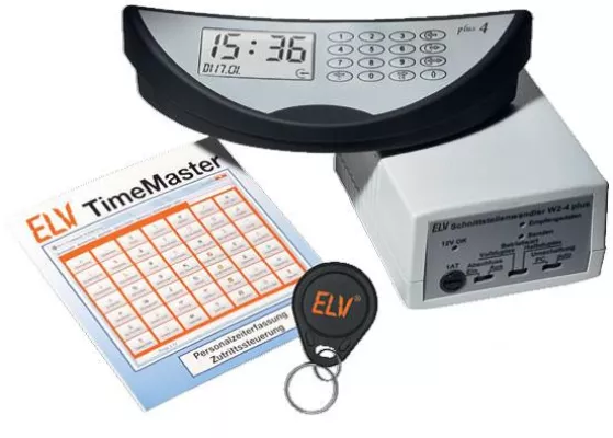 Bild: Professionelle Zeiterfassung ELV-TimeMaster als nützliches Verwaltungstool