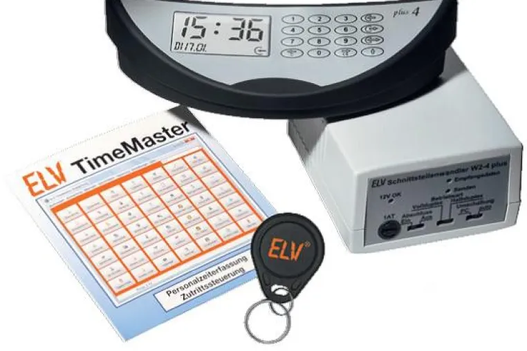 Professionelle Zeiterfassung ELV-TimeMaster als nützliches Verwaltungstool Bild: Professionelle Zeiterfassung ELV-TimeMaster als nützliches Verwaltungstool
