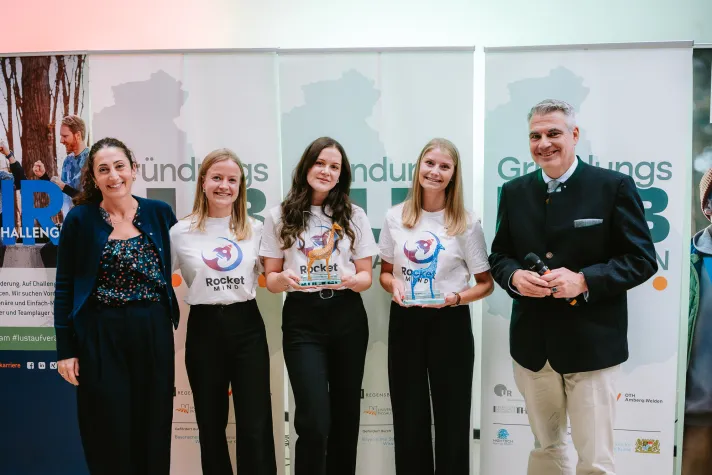 Starke Gründungsideen beim Hochschulgründertag ausgezeichnet Bild: Starke Gründungsideen beim Hochschulgründertag ausgezeichnet