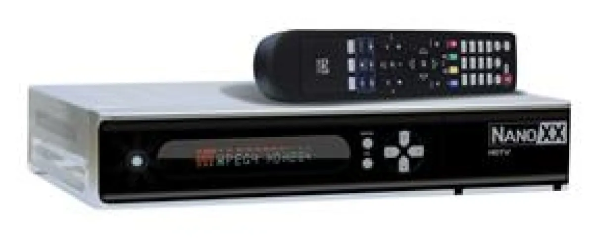 Mit neuer Software wird dieser hochmoderne digitale Sat-Receiver NanoXX 9500 HD zum Empfang von HD-Inhalten unter anderem zum Multirecorder.