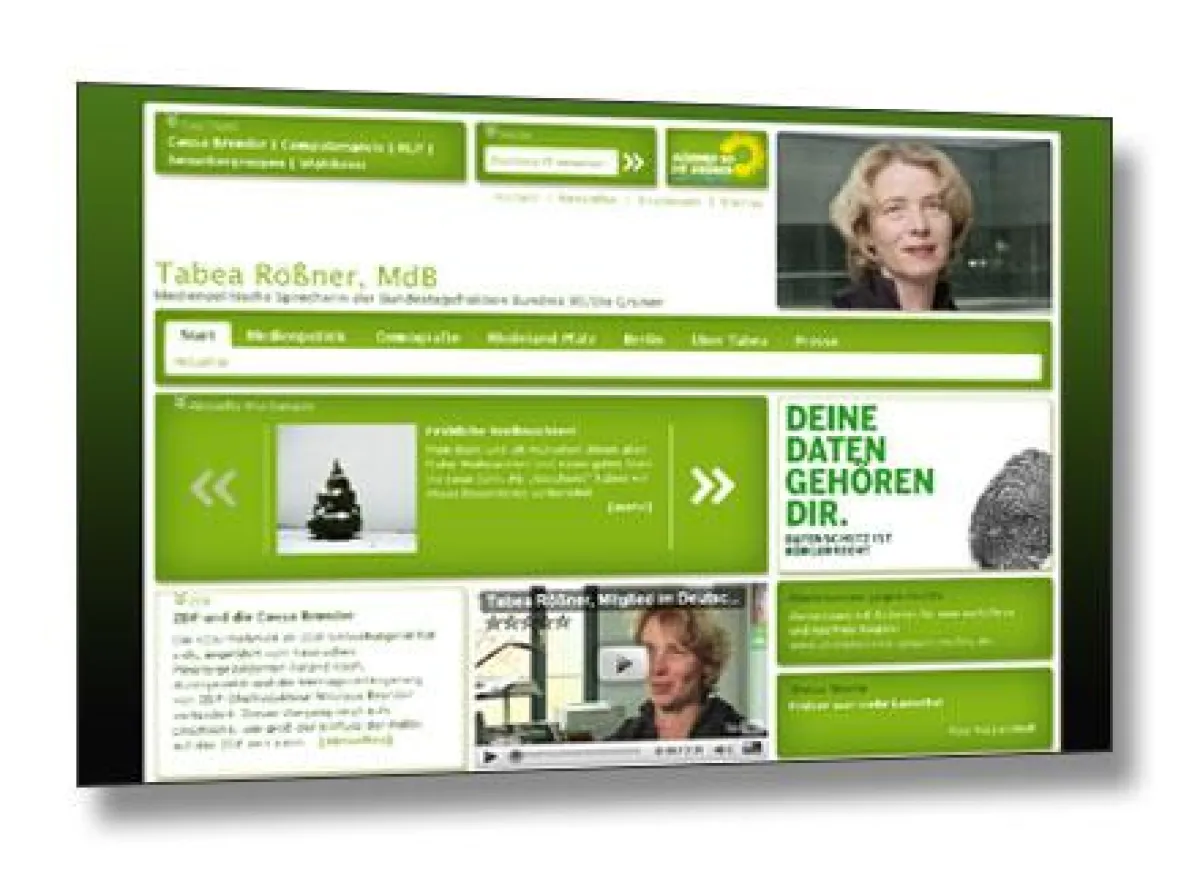 TYPO3-Homepage www.tabea-roessner.de