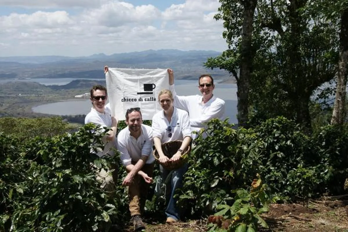 Leidenschaft pur: Geschäftsführer Christian Kohlhof (rechts außen) mit einem Teil des Teams