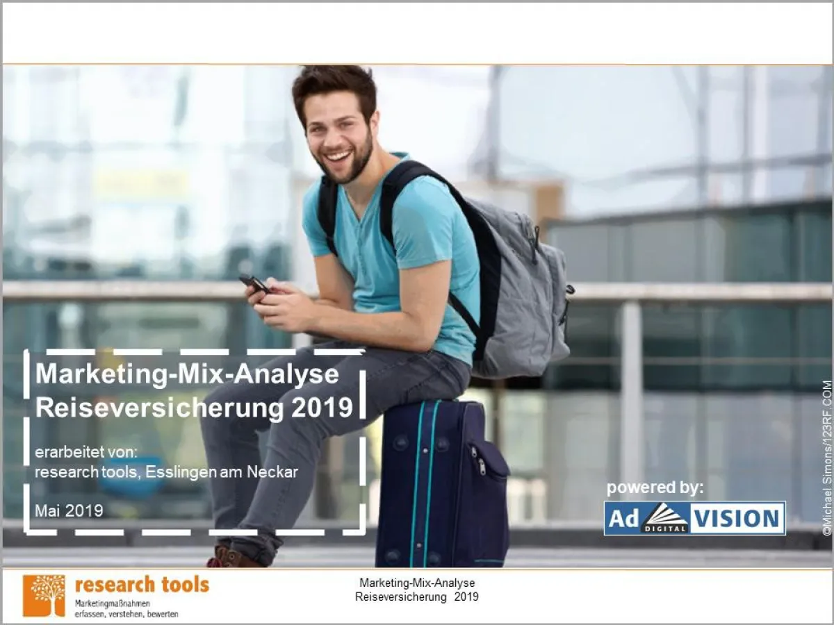 Marketing-Mix-Analyse Reiseversicherung 2019