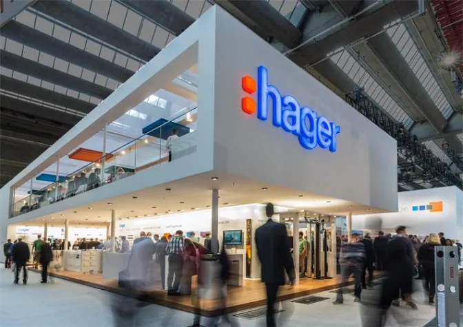 SCHMIDHUBER inszeniert die neue Markenausrichtung der Hager Vertriebsgesellschaft auf der Light+Building 2014 Bild: SCHMIDHUBER inszeniert die neue Markenausrichtung der Hager Vertriebsgesellschaft auf der Light+Building 2014