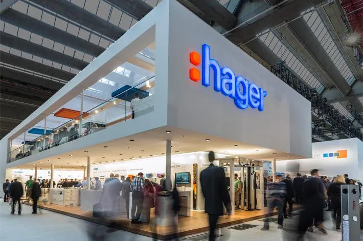 SCHMIDHUBER inszeniert die neue Markenausrichtung der Hager Vertriebsgesellschaft auf der Light+Building 2014 Bild: SCHMIDHUBER inszeniert die neue Markenausrichtung der Hager Vertriebsgesellschaft auf der Light+Building 2014