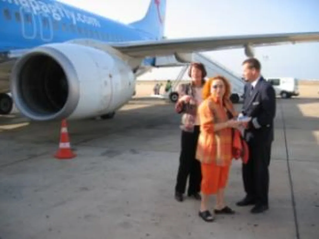 Die positive und angeleitete Konfrontation mit dem Angstobjekt Flugzeug ist wichtig