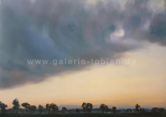 Bild: Ausstellung mit Blick nach Norden - SEHSTÜCKE der Malerin Gudrun Schüler in Husum