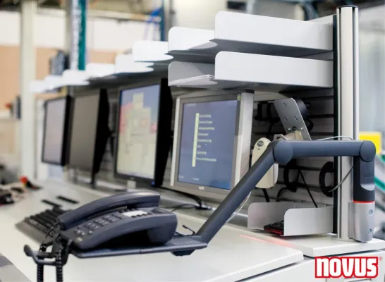 Bild: Tischtrennwände – Vielfältig verwendbare Arbeitsplatz-Unterteiler